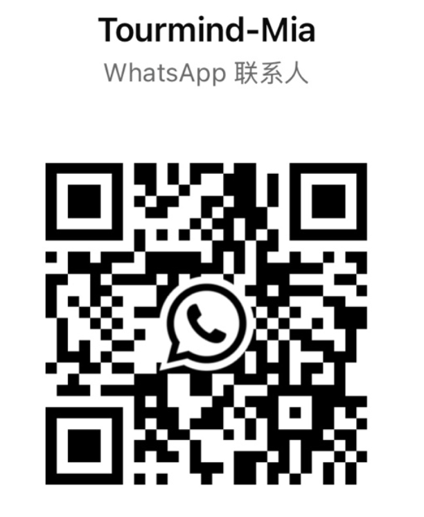 WhatsApp contact QR code for Tourmind-Mia